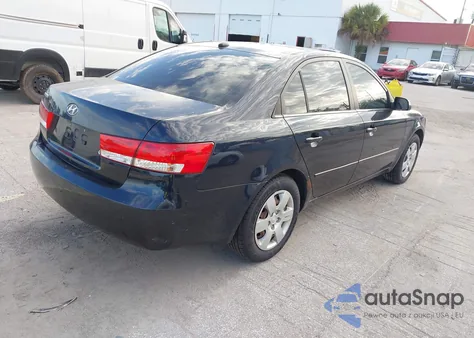 2008 Hyundai Sonata Gls z USA, uszkodzony, nr VIN 5NPET46C78H297658